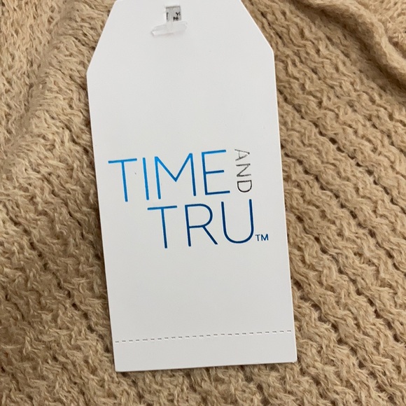 NWT Time and Tru Tan Poncho with Fringe Size L/XL - Picture 14 of 14